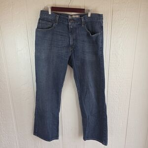 Levi's Men's Straight Jeans in Classic Blue, Size 34 X 32